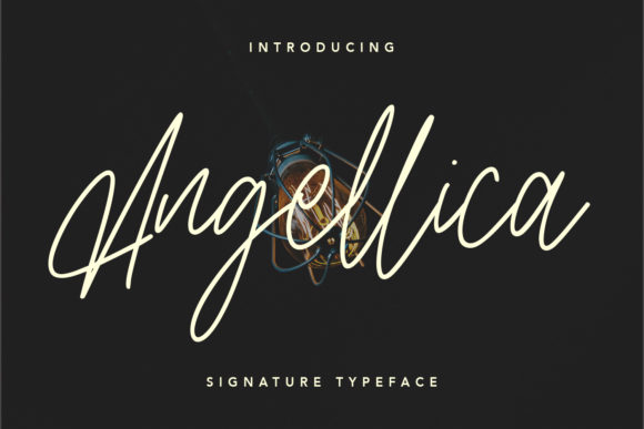 Angellica: A Timeless Script Font for Editorial Design