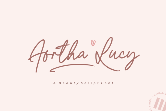 Aortha Lucy: A Script Font for Creative Campaigns