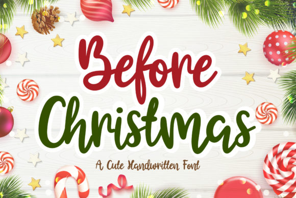 Before Christmas: The Font That Boosted My Brand