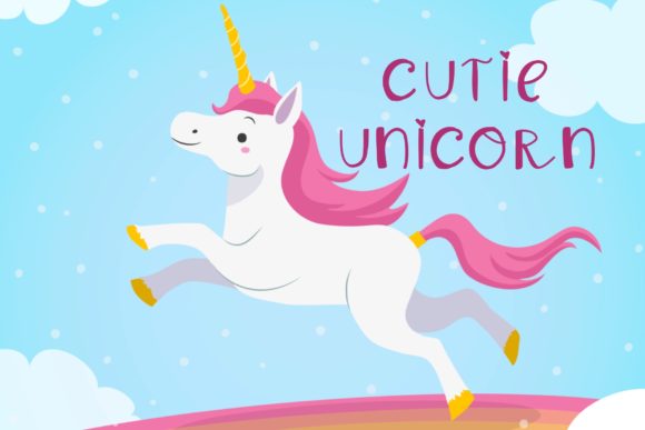 Cutie Unicorn: A Playful Font for Branding Projects