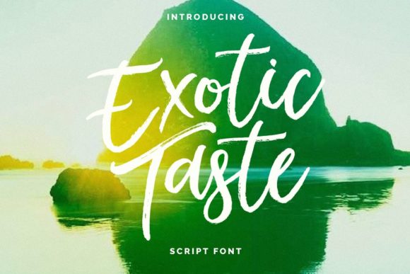 Exotic Taste: The Font That Elevates Your Brand
