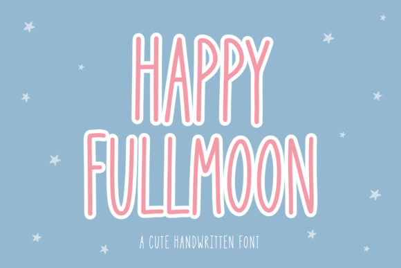 Happy Full Moon: A Script Font for Impactful Digital Design