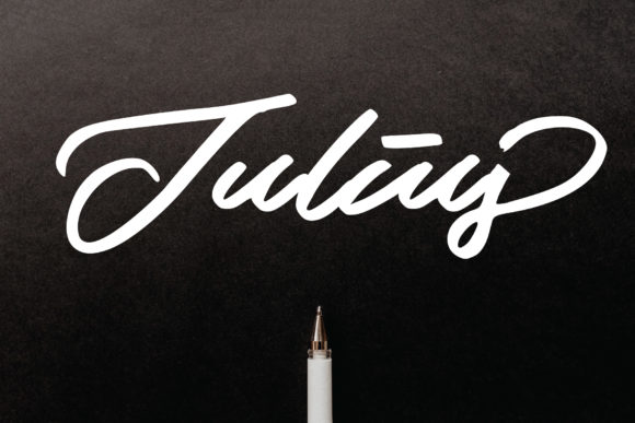 Julius: A Script Font That Elevates Digital Branding
