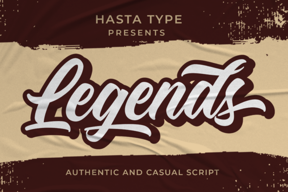 Legends: A Handwritten Font for Editorial Elegance