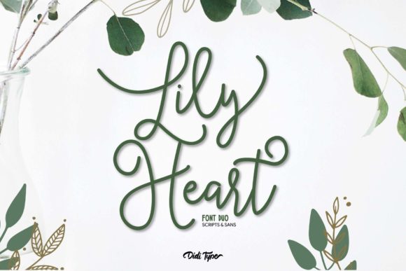 Lily Heart: A Versatile Font for Campaign Creativity