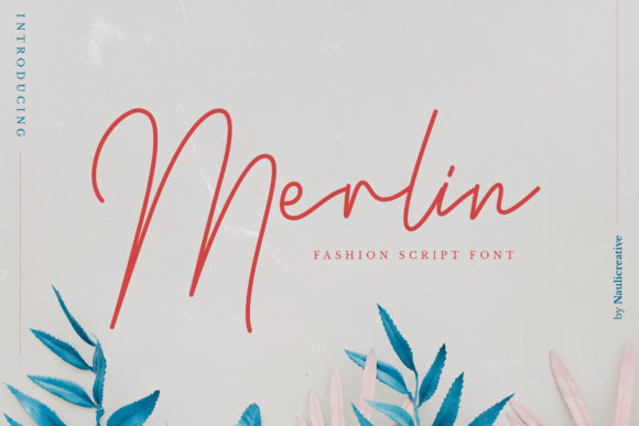 Merlin: A Handwritten Font for Editorial Elegance