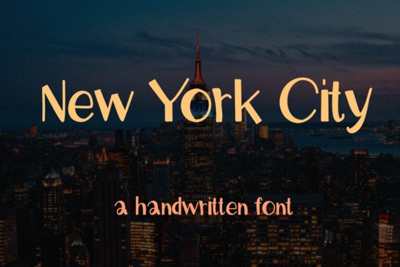 New York City Font for Small Business Branding