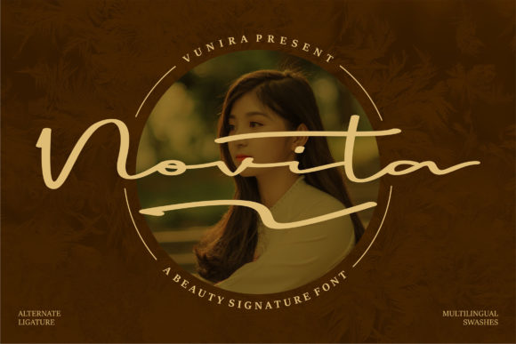 Novita: The Versatile Script Font for Dynamic Digital Campaigns