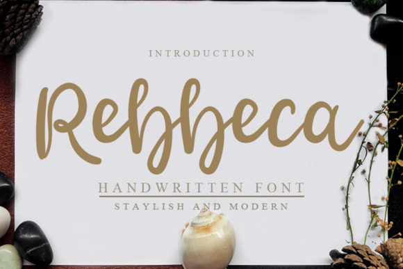 Rebbeca Font Review for Campaign Design