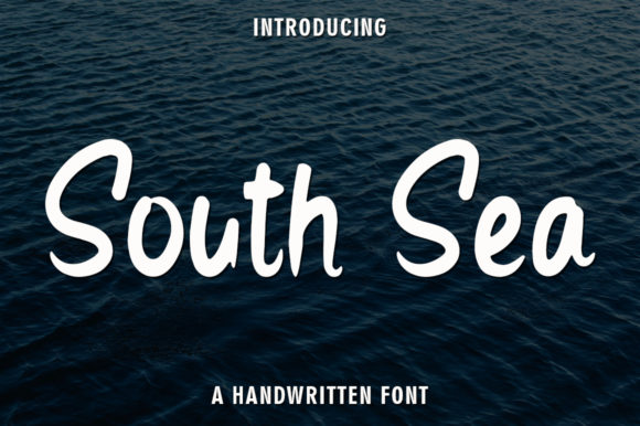 South Sea: A Handwritten Font for Editorial Elegance
