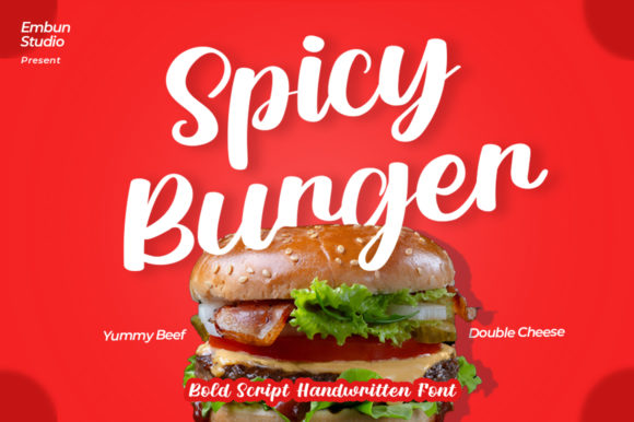 Spicy Burger: The Font That Adds Flavor to Your Brand