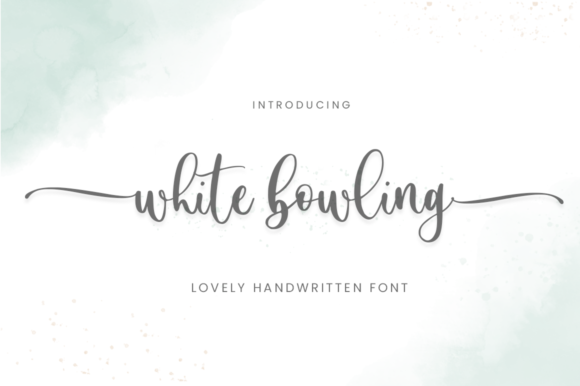 White Bowling: A Script Font for Impactful Digital Design