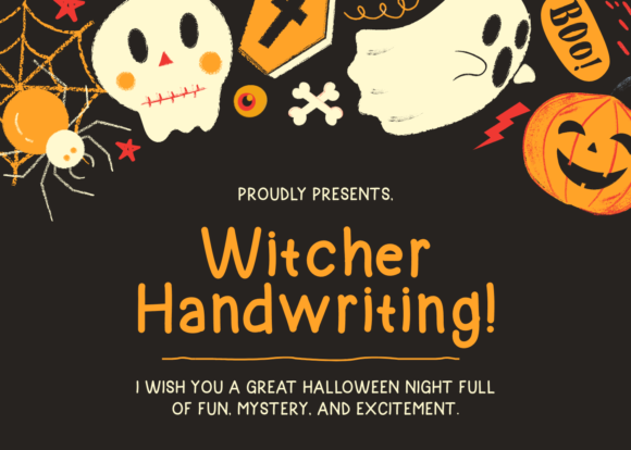 Witcher Handwriting: A Font That Speaks with Grace