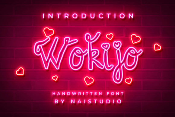 Wokijo: A Handwritten Font That Elevates Web Design