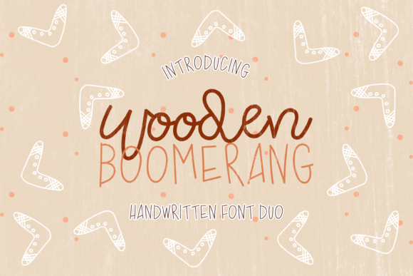 Wooden Boomerang: A Font That Elevates Your Brand